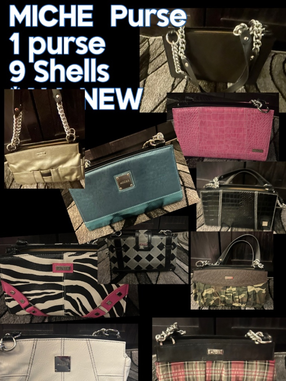 Purse with 9 Shells